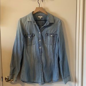 J. Crew Chambray/Denim Shirt | Size 16T